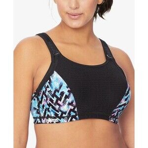 Glamorise Full Figure  Elite Performance  Sports Bra Size 44C  10637